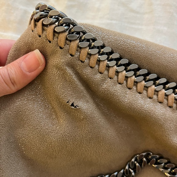 Stella McCartney vegetarian suede shoulder bag - Picture 6 of 9